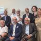 Il presidente Robaldo con i promotori dell'evento in ricordo di Gino Veronelli