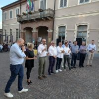 L'intervento del presidente Robaldo durante i festeggiamenti per i quarant’anni dell’Enoteca regionale del Barbaresco