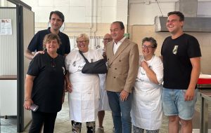 Un momento del Raduno dei Trattori di Roburent di domenica 19 luglio