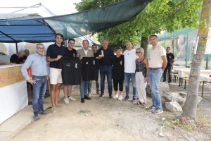 Un momento del Raduno dei Trattori di Roburent di domenica 19 luglio