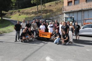 Gli organzzatori e le autorità del Raduno dei Trattori di Roburent di domenica 19 luglio