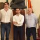 Il consigliere Danna con gli assessori comunali che hanno preso parte al confronto in Provincia su calcio giovanile e impiantistica sportiva