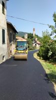 Le asfaltature in corso a Viola Castello