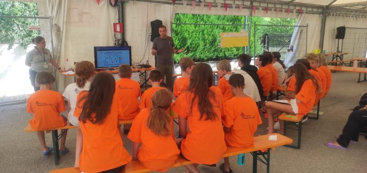 Lintervento del consigliere Manzone al campo scuola
