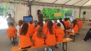 L'intervento del consigliere Manzone al campo scuola “Anch’io sono la Protezione Civile”