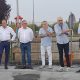 L'intervento del presidente Robaldo durante l'inaugurazione della nuova area camper di Piozzo