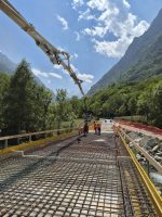 La situazione attuale dei lavori al ponte delle Rovine