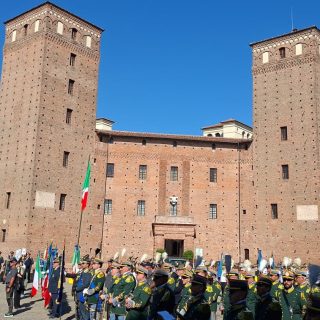 Un momento del 1° Raduno interregionale ANFI di Fossano