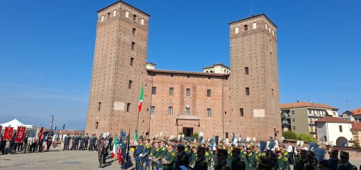 Un momento del 1° Raduno interregionale ANFI di Fossano