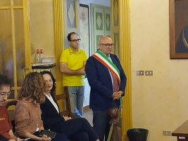 L'intervento del sindaco di Moretta Giovanni Gatti