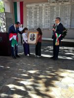 Un momento della commemorazione