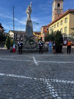 Un momento della commemorazione