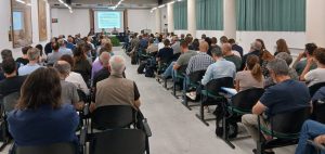 La sala Falco gremita per il convegno su fotovoltaico e sistemi di accumulo