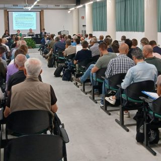 La sala Falco gremita per il convegno su fotovoltaico e sistemi di accumulo