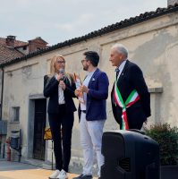 La consigliera provinciale Ivana Margherita Casale a Scarnafigi