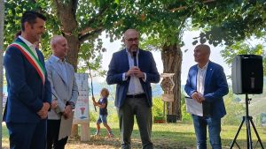 L'intervento del presidente Luca Robaldo durante la consegna del “Premio Attività Produttive 2026”
