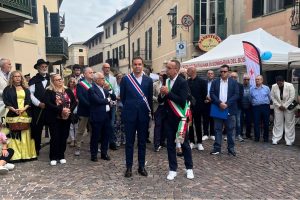 i consiglieri provinciali Simone Manzone e Rocco Pulitanò alla ventesima edizione di Amél'Amèl