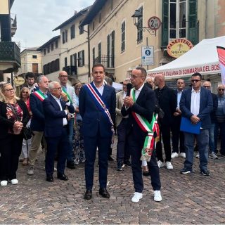 i consiglieri provinciali Simone Manzone e Rocco Pulitanò alla ventesima edizione di Amél’Amèl