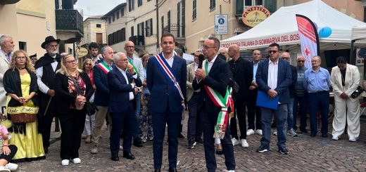 i consiglieri provinciali Simone Manzone e Rocco Pulitanò alla ventesima edizione di Amél’Amèl