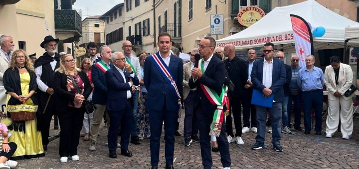 i consiglieri provinciali Simone Manzone e Rocco Pulitanò alla ventesima edizione di Amél'Amèl