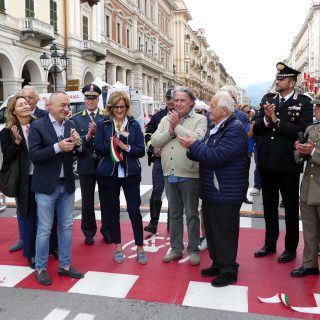 Il consigliere provinciale Vincenzo Pellegrino all'ACI Cuneo Safe Experience (foto Automobile Club Cuneo)