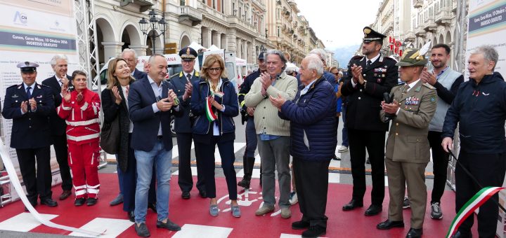 Il consigliere provinciale Vincenzo Pellegrino allACI Cuneo Safe Experience (foto Automobile Club Cuneo)