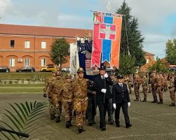 Un momento della Cerimonia di avvicendamento del Comandante del 32° Reggimento Genio Guastatori