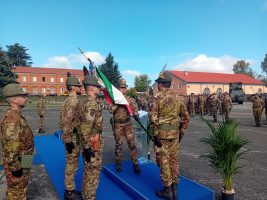 Un momento della Cerimonia di avvicendamento del Comandante del 32° Reggimento Genio Guastatori
