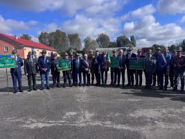 Il consigliere Pulitanò con i rappresentanti delle sezioni provinciali dell'Associazione Nazionale Alpini