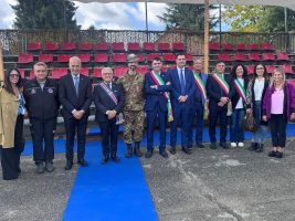 Un momento della Cerimonia di avvicendamento del Comandante del 32°Reggimento Genio Guastatori