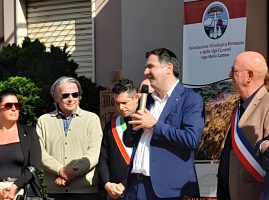 Il consigliere provinciale Vincenzo Pellegrino a Cervasca