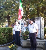 Ammainabandiera al Monumento dei Marinai d’Italia, a Mondovì