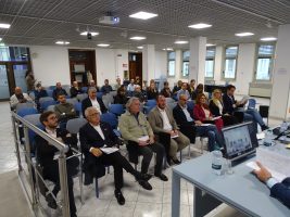 I consiglieri provinciali durante la presentazione della relazione di fine mandato 2022-2026