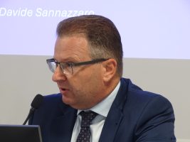 L'intervento del vicepresidente Antoniotti durante la presentazione della relazione di fine mandato 2022-2026