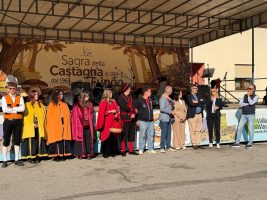 L'intervento della consigliera provinciale Ivana Margherita Casale alla 59ª Sagra della Castagna e del Fungo di Rossana