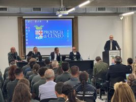 I saluti istituzionali del presidente Robaldo in apertura del convegno sulla sicurezza urbana integrata