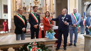 Un momento dell'11° Meeting provinciale degli insigniti di onorificenze cavalleresche e decorati
