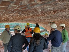 Il sopralluogo della Provincia al cantiere della SP 589