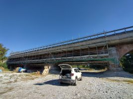 Il sopralluogo della Provincia al cantiere della SP 589