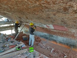 Il sopralluogo della Provincia al cantiere della SP 589