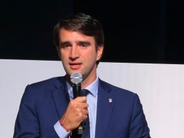 L'intervento del consigliere Danna all'inaugurazione del Mondovì Sport & Culture Festival