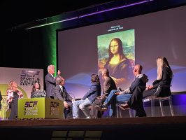 Un momento dell'inaugurazione del Mondovì Sport & Culture Festival